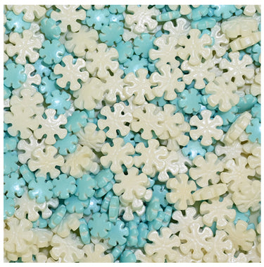Sprinkles E Pérolas - Mix Neve - 60g